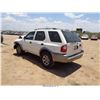 Image 3 : 2002 - ISUZU RODEO // RESTORED SALVAGE TITLE