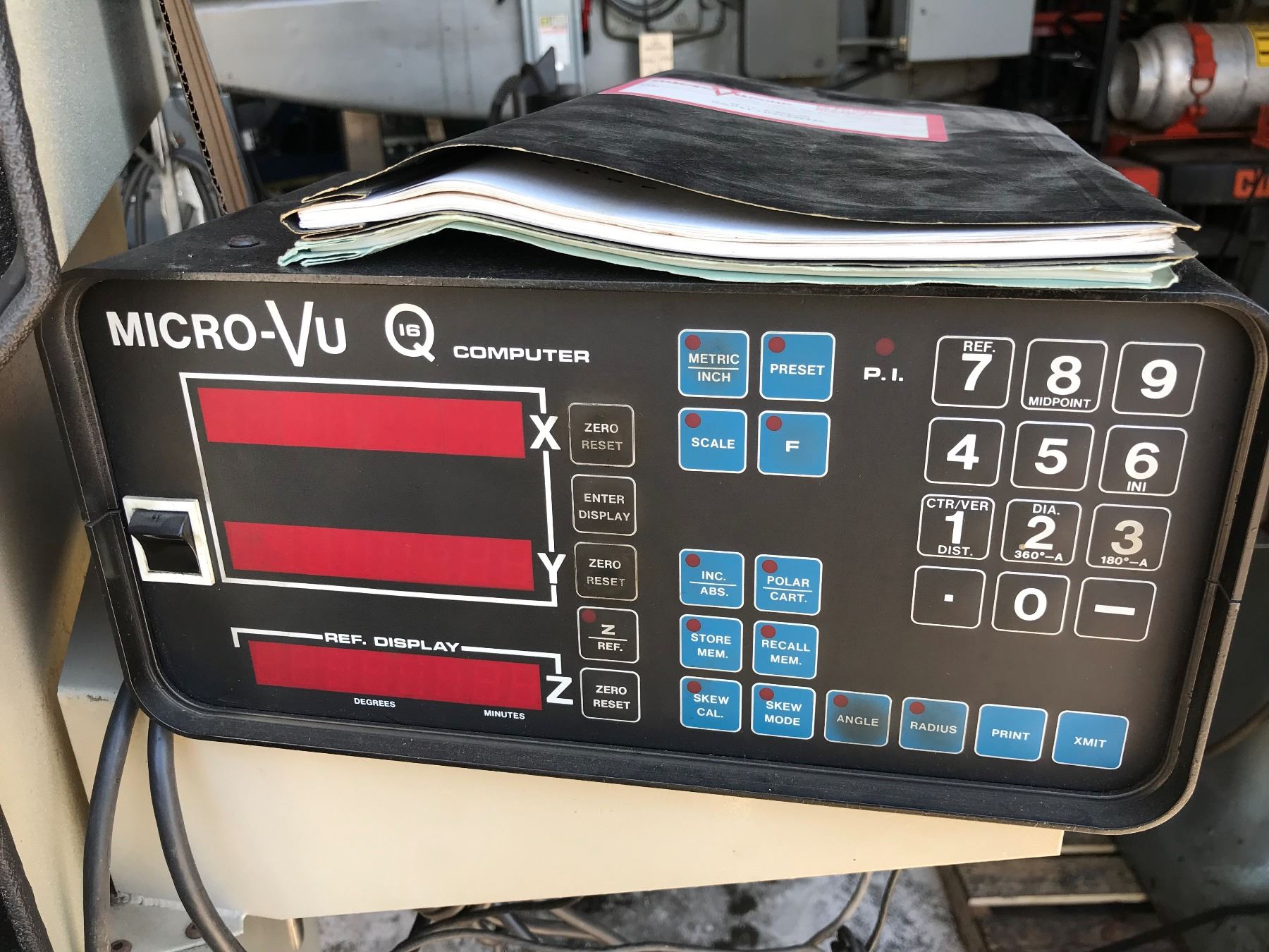 Micro Comparator Micro-Vu Optical Comparator Model# H-14