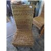 Image 1 : 6 wicker dining chairs