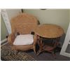 Image 1 : 3 pc wicker set