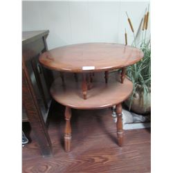 2 side tables, Valus, Canadian made