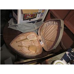 Antique Vanity Set, in orginal case