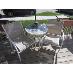 Patio Set (table, 2 chairs)
