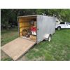 Image 2 : 12X6 ENCLOSED CARGO TRAILER, INSULATED, HEATER, ELCTRIC, RAMP DOOR