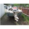 Image 3 : FISHING BOAT, FIBRE GLASS, HAS BEEN IN THE WATER THIS SEASON, RUNS GOOD, JOHNSON70 OUT BOARD MOTOR