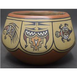 SANTA CLARA POTTERY BOWL (GUITERREZ)