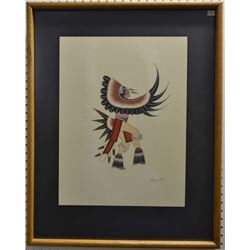 KIOWA PAINTING (BIGBOW)