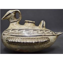 ANASAZI STYLE POTTERY DUCK (FREEMAN)