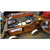 Image 2 : SMALL VINTAGE WAGON PLANTER AND WOOD BOWLS ETC