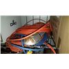 Image 1 : LOT OF EXTENSION CORDS AND TROUBLE LIGHT