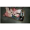 Image 1 : BOX OF POWER INVERTER AND ESTATE GOODS