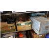 Image 1 : LARGE LOT OF GLASSWARE PHONE SYSTEM TOOLBOX AND CAMP TOILET