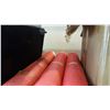 Image 2 : THREE ROLLS OF ORANGE MESH 150 FEET EACH