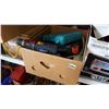 Image 2 : BOX OF POWER TOOLS AND POWER BARS