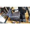 Image 1 : BLUE FOLDING WHEELCHAIR