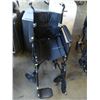 Image 2 : BLACK FOLDING WHEELCHAIR
