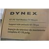 Image 2 : NEW OVERSTOCK DYNEX TV WALL MOUNT 47"-70" FULL MOTION