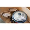 Image 2 : POTTERY LIDDED CASSEROLE AND LAURENTAIN CANADA POTTERY DISHES