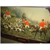 Image 2 : THE FINISH FOX HUNT PRINT WITH CROP DECORATION