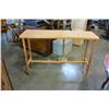 Image 1 : OAK SOFA TABLE