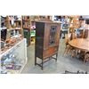 Image 2 : ANTIQUE DISPLAY CABINET
