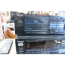 KENWOOD KR-V7010 STEREO WITH PAIR OF JL-797 SPEAKERS