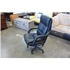 Image 2 : BLACK LEATHER OFFICE CHAIR