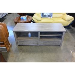 MODERN GREY ENTERTAINMENT STAND