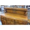 Image 2 : CARVER ANTIQUE SERVER W/ GALLERY