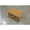 Image 1 : QUEEN ANNE PETITE POINT STOOL AND PICNIC BASKET