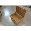 Image 2 : QUEEN ANNE PETITE POINT STOOL AND PICNIC BASKET