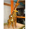 Image 1 : TWO LEATHER GIRAFFES