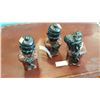 Image 1 : 3 CAST IRON EASTERN FIGURES
