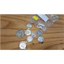 BAG OF VARIOUS TOKENS