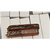 Image 2 : TRAY OF NEW FALCON CREST WOOD SIDE POCKET KNIVES