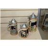Image 2 : THREE GERMAN STEINS