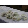 Image 1 : SIX CHINA CUPS AND SAUCERS