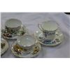 Image 2 : SIX CHINA CUPS AND SAUCERS