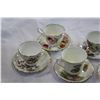 Image 3 : SIX CHINA CUPS AND SAUCERS
