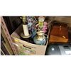 Image 1 : BOX OF VINTAGE LAMPS
