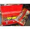 Image 1 : RED TOOLBOX WITH CONTENTS