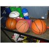 Image 1 : BASKETBALLS HELMETS BATS GLOVES ETC