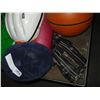 Image 2 : BASKETBALLS HELMETS BATS GLOVES ETC