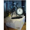 Image 1 : 2 METAL ART MUSICIANS QUARTZ CLOCKS