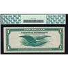 Image 2 : 1918 $1 Philadelphia Federal Reserve Bank Note PCGS 63