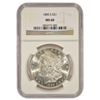 Image 1 : 1885-S $1 Morgan Silver Dollar Coin NGC MS60