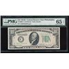 Image 1 : 1934D $10 Philadelphia Federal Reserve Note PMG 65EPQ