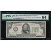 Image 1 : 1934 $50 St Louis Federal Reserve Note PMG 64