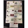 Image 1 : CANADIAN FIRST DAY COVERS LOT (1970'S)