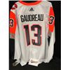 Image 1 : JOHNNY GAUDREAU AUTOGRAPHED NHL ALL-STAR JERSEY W/ FRAMEWORTH COA